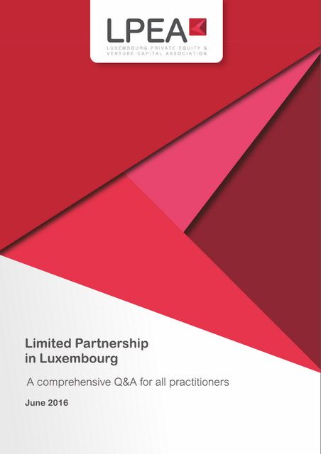 LPEA – Limited Partnership Q_A_June2016_cover